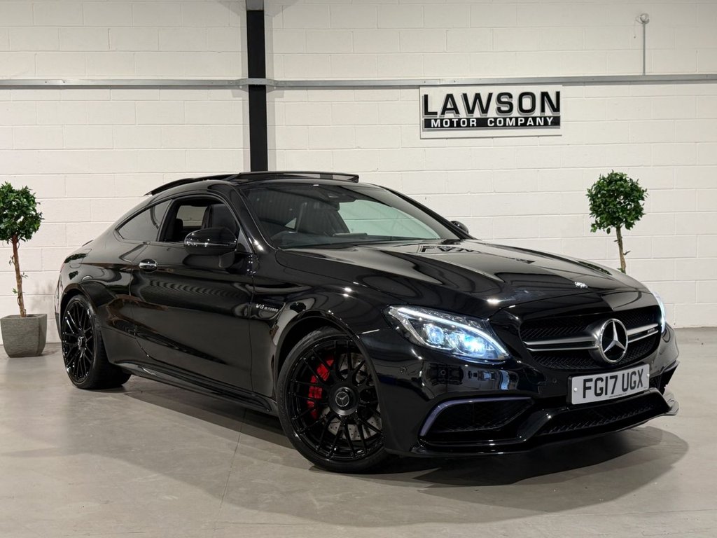 USED 2017 17 MERCEDES-BENZ C CLASS 4.0 C63 V8 BiTurbo AMG S (Premium) Coupe 2dr Petrol SpdS MCT Euro 6 (s/s) (510 ps) 