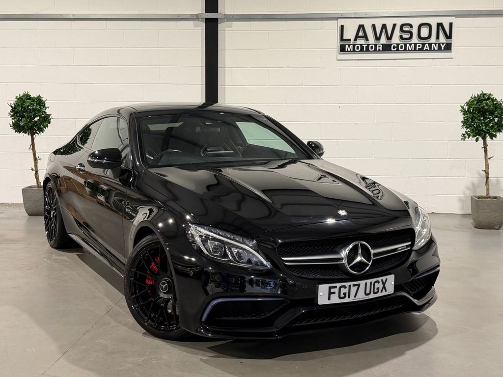 USED 2017 17 MERCEDES-BENZ C CLASS 4.0 C63 V8 BiTurbo AMG S (Premium) Coupe 2dr Petrol SpdS MCT Euro 6 (s/s) (510 ps) 