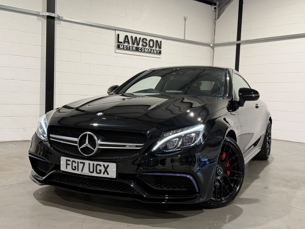 USED 2017 17 MERCEDES-BENZ C CLASS 4.0 C63 V8 BiTurbo AMG S (Premium) Coupe 2dr Petrol SpdS MCT Euro 6 (s/s) (510 ps) 