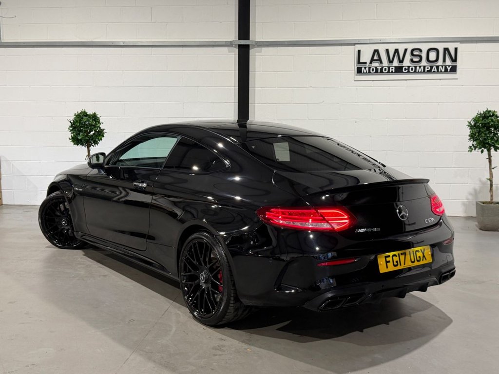 USED 2017 17 MERCEDES-BENZ C CLASS 4.0 C63 V8 BiTurbo AMG S (Premium) Coupe 2dr Petrol SpdS MCT Euro 6 (s/s) (510 ps) 