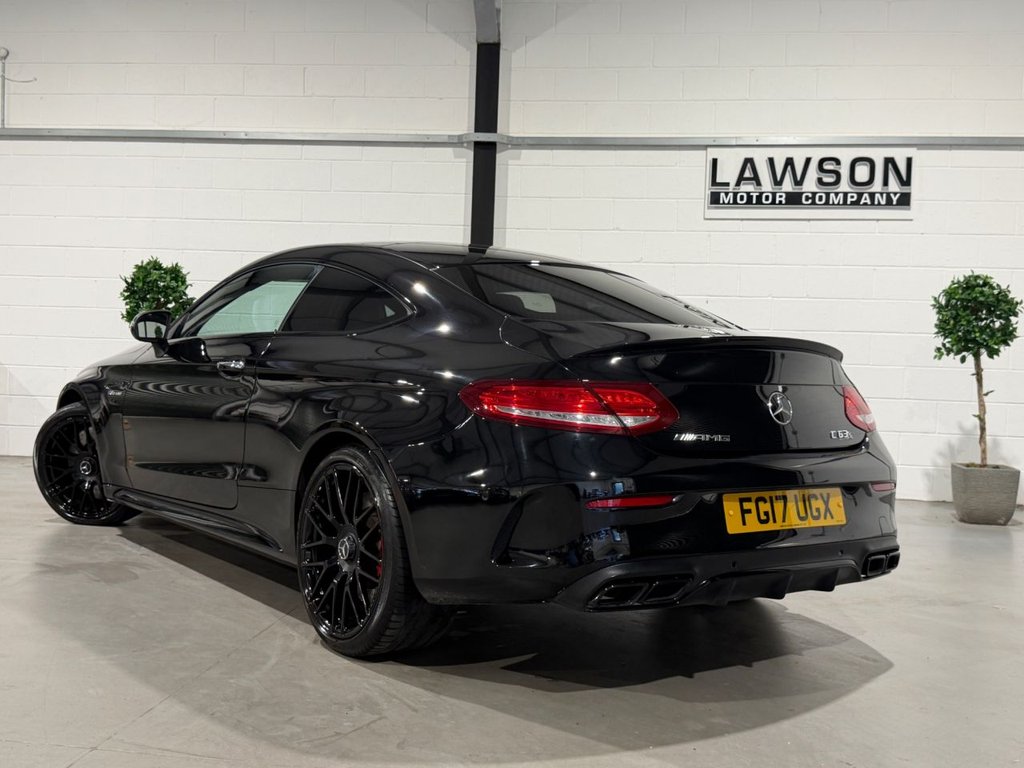 USED 2017 17 MERCEDES-BENZ C CLASS 4.0 C63 V8 BiTurbo AMG S (Premium) Coupe 2dr Petrol SpdS MCT Euro 6 (s/s) (510 ps) 