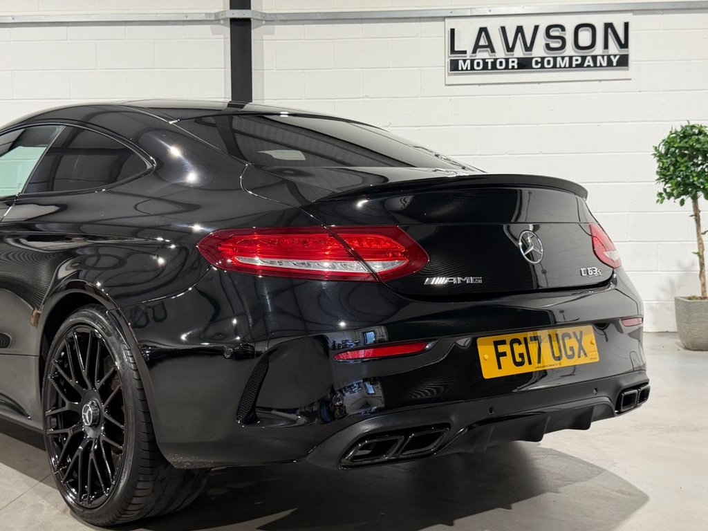 USED 2017 17 MERCEDES-BENZ C CLASS 4.0 C63 V8 BiTurbo AMG S (Premium) Coupe 2dr Petrol SpdS MCT Euro 6 (s/s) (510 ps) 