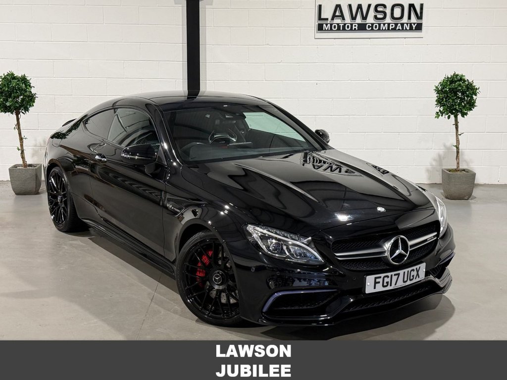 USED 2017 17 MERCEDES-BENZ C CLASS 4.0 C63 V8 BiTurbo AMG S (Premium) Coupe 2dr Petrol SpdS MCT Euro 6 (s/s) (510 ps) 