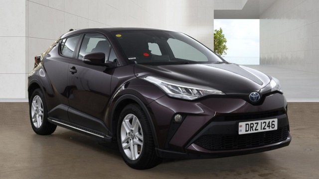 2023 TOYOTA C-HR 1.8 VVT-h GPF Icon SUV 5dr Petrol Hybrid CVT Euro 6 (s/s) (122 ps)+2 KEYS+1 FORMER KEEPER+HISTORY+PARK CONTROL WITH CAMERA+ALLOYS+A/C+BLUETOOTH+MEDIA+NAV+DIGITAL DASH+USB+DAB+CRUISE 2 KEYS+1 FORMER KEEPER+HISTORY+PARK CONTROL WITH CAMERA+ALLOYS+A/C+BLUETOOTH+MEDIA+NAV+DIGITAL DASH+USB+DAB+CRUISE+HPI CLEAR