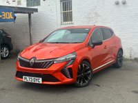 USED 2023 73 RENAULT CLIO 1.6 E-TECH techno Hatchback 5dr Petrol Hybrid Auto Euro 6 (s/s) (145 ps) AUTOMATIC PETROL ONE OWNER HYBRID WITH ONLY 9969 MILES, 2 KEYS, 1/2 LEATHER INTERIOR, SAT NAV AND MORE