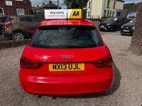 USED 2013 13 AUDI A1 1.6 TDI SE Sportback 5dr Diesel Manual Euro 5 (s/s) (105 ps) LOW MILEAGE, FRONT AND REAR PARKING SENSORS, CHERISHED EXAMPLE WITH A FULL SERVICE HISTORY