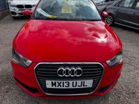 USED 2013 13 AUDI A1 1.6 TDI SE Sportback 5dr Diesel Manual Euro 5 (s/s) (105 ps) LOW MILEAGE, FRONT AND REAR PARKING SENSORS, CHERISHED EXAMPLE WITH A FULL SERVICE HISTORY