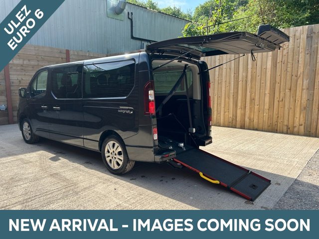 View our Renault Trafic 6 Seat Auto Wheelchair Accessible Disabled Access Vehicle WAV