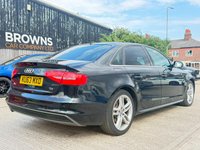USED 2013 63 AUDI A4 2.0 TDI S line Euro 5 (s/s) 4dr SAT NAV LOW MILES GREAT VALUE