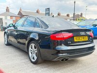 USED 2013 63 AUDI A4 2.0 TDI S line Euro 5 (s/s) 4dr SAT NAV LOW MILES GREAT VALUE