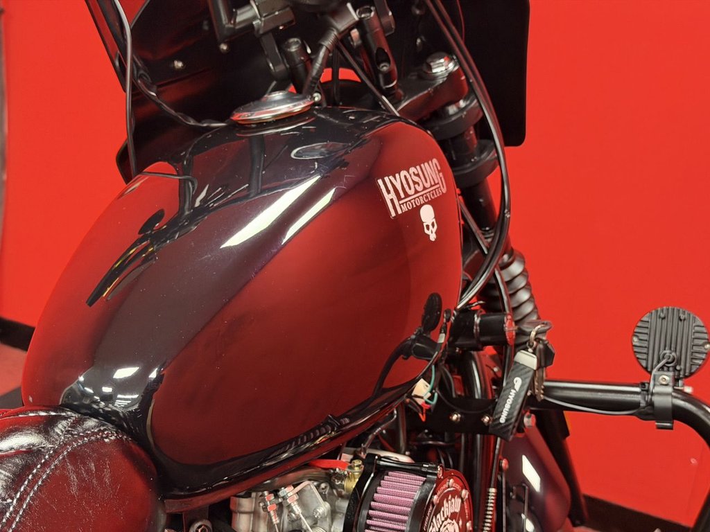 USED 2021 21 HYOSUNG GV125 TRADE BIKES AT TRADE PRICES FULLY CUSTOM
