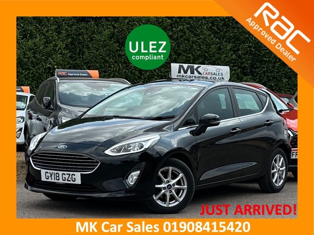 2018 FORD FIESTA 1.0T EcoBoost Zetec Hatchback 5dr Petrol Manual Euro 6 (s/s) (100 ps) GY18GZG £6695.00