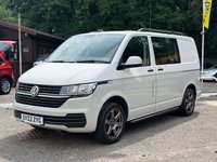 USED 2022 22 VOLKSWAGEN TRANSPORTER 2.0 TDI T30 Startline Kombi Double Cab 5dr Diesel Manual FWD SWB Euro 6 (s/s) (110 ps) KOMBI 6 SEATS, KUSTOM PAINTWORK