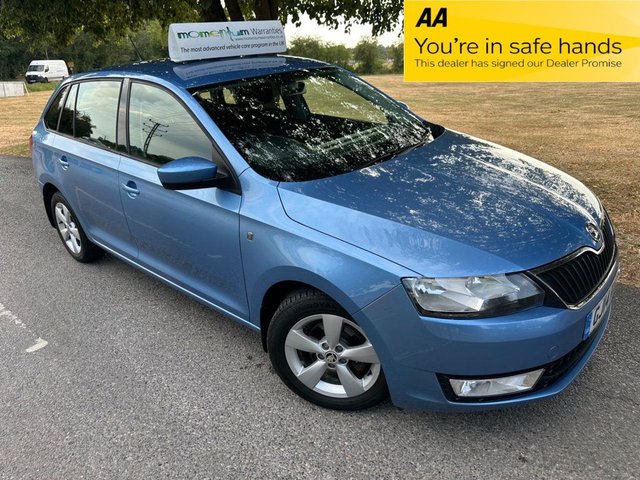 View our Skoda Rapid Spaceback 1.2 TSI SE Hatchback 5dr Petrol Manual Euro 5 (86 ps)