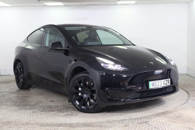 View our Tesla Model Y (Dual Motor) Long Range Auto 4WDE 5dr