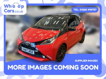 2017 TOYOTA AYGO 1.0 VVT-i x-cite 4 Red Bi-Tone Hatchback 5dr Petrol Manual Euro 6 (68 ps) &pound;6053.00