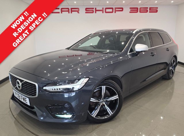 2018 VOLVO V90 2.0 D4 R-Design Estate 5dr Diesel Auto Euro 6 (s/s) (190 ps) &pound;11490.00