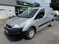 USED 2018 18 PEUGEOT PARTNER 1.6 BlueHDi 854 Professional Panel Van 5dr Diesel Manual L1 (97.64 bhp) NO VAT FSH 6 SERVICES) AIR CON !!!!! DAB AIR CON CRUISE ETC !!!!