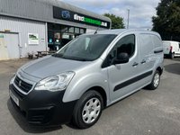 USED 2018 18 PEUGEOT PARTNER 1.6 BlueHDi 854 Professional Panel Van 5dr Diesel Manual L1 (97.64 bhp) NO VAT FSH 6 SERVICES) AIR CON !!!!! DAB AIR CON CRUISE ETC !!!!