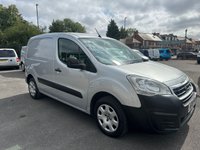 USED 2018 18 PEUGEOT PARTNER 1.6 BlueHDi 854 Professional Panel Van 5dr Diesel Manual L1 (97.64 bhp) NO VAT FSH 6 SERVICES) AIR CON !!!!! DAB AIR CON CRUISE ETC !!!!
