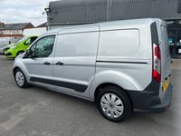 USED 2017 17 FORD TRANSIT CONNECT 1.5 TDCi 210 Panel Van 5dr Diesel Manual L2 H1 (118 bhp) NO VAT LWB  FSH (6 SERVICES !!!!! FRESH SERVICE INCLUDED !!!!
