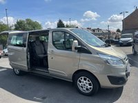 USED 2013 13 FORD TOURNEO CUSTOM 2.2 300 TDCi Limited 9 SEAT MINIBUS 5dr Diesel Manual L2 Euro 5 (155 ps) 1 OWNER JUST 40K FSH (7 SERVICES)  !!!!  FULL CREAM LEATHER !!!!