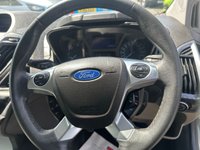 USED 2013 13 FORD TOURNEO CUSTOM 2.2 300 TDCi Limited 9 SEAT MINIBUS 5dr Diesel Manual L2 Euro 5 (155 ps) 1 OWNER JUST 40K FSH (7 SERVICES)  !!!!  FULL CREAM LEATHER !!!!
