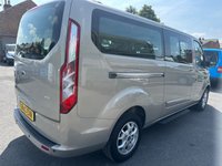 USED 2013 13 FORD TOURNEO CUSTOM 2.2 300 TDCi Limited 9 SEAT MINIBUS 5dr Diesel Manual L2 Euro 5 (155 ps) 1 OWNER JUST 40K FSH (7 SERVICES)  !!!!  FULL CREAM LEATHER !!!!