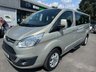 USED 2013 13 FORD TOURNEO CUSTOM 2.2 300 TDCi Limited 9 SEAT MINIBUS 5dr Diesel Manual L2 Euro 5 (155 ps) 1 OWNER JUST 40K FSH (7 SERVICES)  !!!!  FULL CREAM LEATHER !!!!