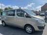 USED 2013 13 FORD TOURNEO CUSTOM 2.2 300 TDCi Limited 9 SEAT MINIBUS 5dr Diesel Manual L2 Euro 5 (155 ps) 1 OWNER JUST 40K FSH (7 SERVICES)  !!!!  FULL CREAM LEATHER !!!!