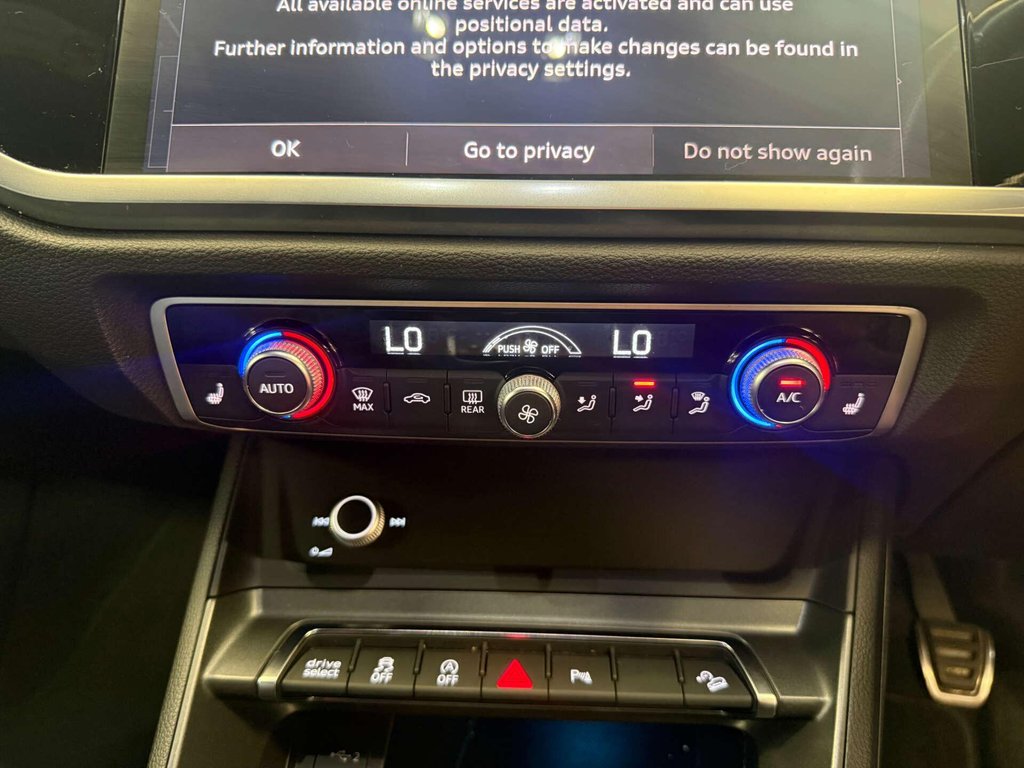USED 2021 71 AUDI Q3 2.0 Q3 Sportback 35 TDI Black Edition 5dr SH+ REVERSE CAMERA +TURBO BLUE