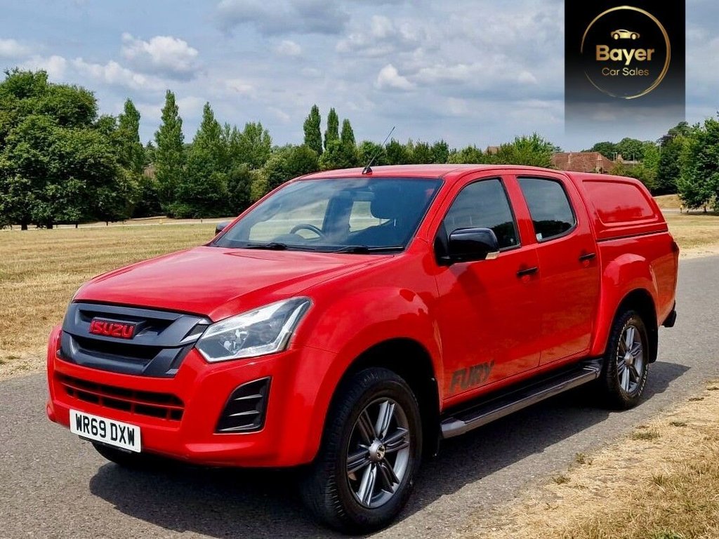 USED 2019 69 ISUZU D-MAX 1.9 TD Fury Pickup Double Cab 4dr Diesel Auto 4WD Euro 6 (164 ps) FINANCE AVAILABLE