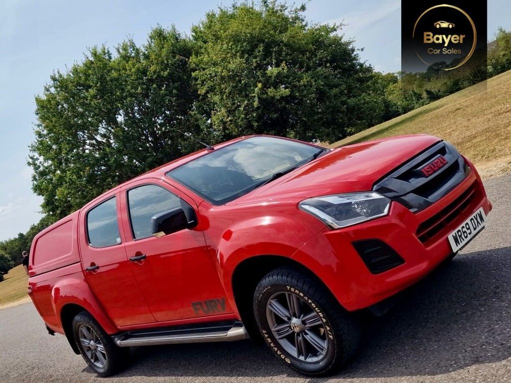 USED 2019 69 ISUZU D-MAX 1.9 TD Fury Pickup Double Cab 4dr Diesel Auto 4WD Euro 6 (164 ps) FINANCE AVAILABLE