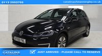 USED 2019 69 VOLKSWAGEN E-GOLF 35.8kWh e-Golf Hatchback 5dr Electric Auto (136 ps) 