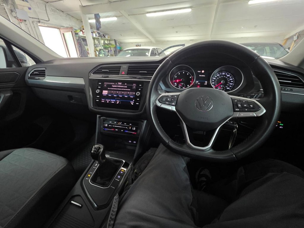 USED 2021 70 VOLKSWAGEN TIGUAN 1.5 TSI Life SUV 5dr Petrol Manual Euro 6 (s/s) (130 ps) Cruise Control - Bluetooth !