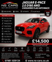 USED 2020 20 JAGUAR E-PACE 2.0 D180 Chequered Flag SUV 5dr Diesel Auto AWD Euro 6 (s/s) (180 ps) 