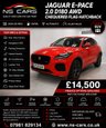 USED 2020 20 JAGUAR E-PACE 2.0 D180 Chequered Flag SUV 5dr Diesel Auto AWD Euro 6 (s/s) (180 ps) 