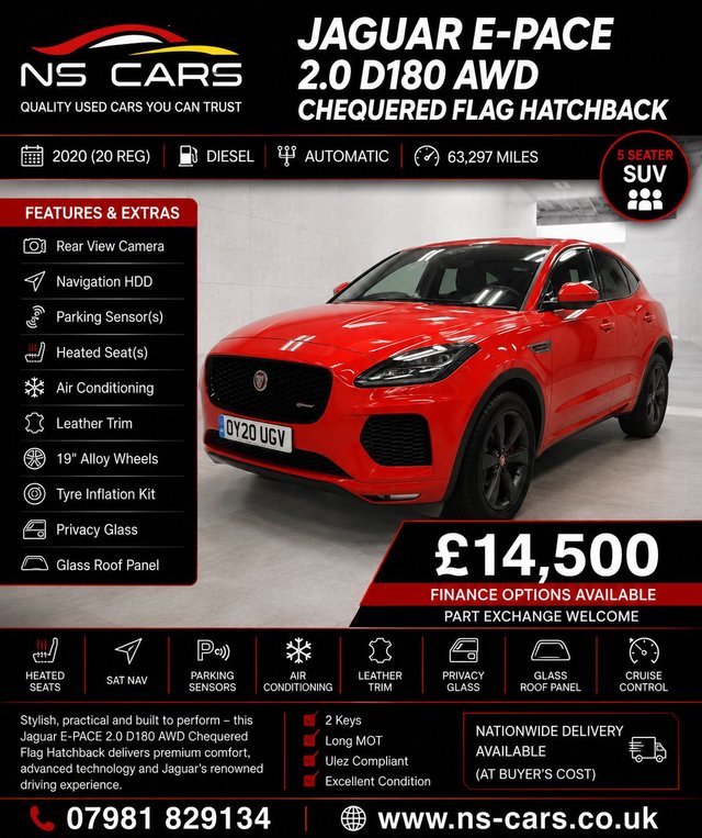 View our JAGUAR E-PACE