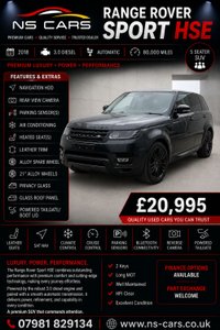 USED 2017 67 LAND ROVER RANGE ROVER SPORT 3.0 SD V6 HSE Dynamic SUV 5dr Diesel Auto 4WD Euro 6 (s/s) (306 ps) 
