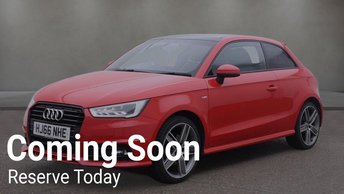 2016 AUDI A1 1.4 TFSI CoD Black Edition Hatchback 3dr Petrol S Tronic Euro 6 (s/s) (150 ps) £10995.00