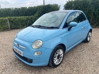 USED 2015 15 FIAT 500 1.2 Lounge Hatchback 3dr Petrol Manual Euro 6 (s/s) (69 bhp) Sunroof. Ulez. Service included!