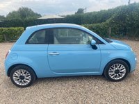 USED 2015 15 FIAT 500 1.2 Lounge Hatchback 3dr Petrol Manual Euro 6 (s/s) (69 bhp) Sunroof. Ulez. Service included!