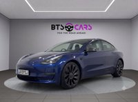 USED 2021 70 TESLA Model 3 (Dual Motor) Performance Saloon 4dr Electric Auto 4WDE (Performance Upgrade) (449 bhp) PanRoof/AutoPilot/Sensors/Nav