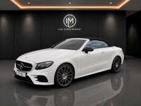 USED 2019 12 MERCEDES-BENZ E CLASS 2.0 E300 GPF AMG Line (Premium Plus) Cabriolet 2dr Petrol G-Tronic+ Euro 6 (s/s) (245 ps) 