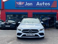 USED 2022 22 MERCEDES-BENZ CLA 1.3 CLA250e 15.6kWh AMG Line (Premium Plus) Coupe 8G-DCT Euro 6 (s/s) 4dr Pan/Roof+Nav+Camera+CarPlay