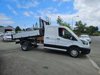 USED 2023 72 FORD TRANSIT 350 LEADER CREW CAB TIPPER PICKUP 59K ULEZ FREE ZONE 