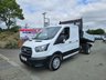 USED 2023 72 FORD TRANSIT 350 LEADER CREW CAB TIPPER PICKUP 59K ULEZ FREE ZONE 
