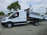 USED 2023 72 FORD TRANSIT 350 LEADER CREW CAB TIPPER PICKUP 59K ULEZ FREE ZONE 