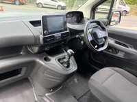 USED 2022 22 PEUGEOT PARTNER 1.5 BlueHDi 850 Professional Long Crew Van Double Cab 6dr Diesel Manual LWB Euro 6 (s/s) (100 bhp) Crew van, CarPlay