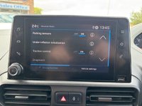 USED 2022 22 PEUGEOT PARTNER 1.5 BlueHDi 850 Professional Long Crew Van Double Cab 6dr Diesel Manual LWB Euro 6 (s/s) (100 bhp) Crew van, CarPlay